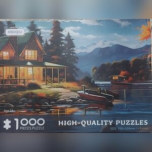 MBOQQIU "Moonlight Lodge" - 1000 Piece Puzzle